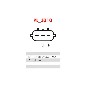 Dynamo / Alternateur As-Pl A5337 Mazda