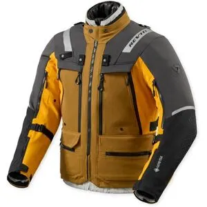 Veste Rev'It Defender 4 Gore-Tex® Noir Jaune Ocre