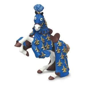 39258 Cheval du prince Philippe bleu