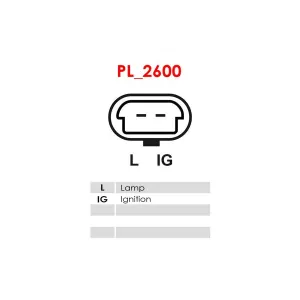 AS-PL ARE1059 Régulateur alternateur