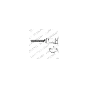 DELPHI ES10793-12B1 Sonde lambda