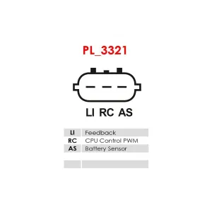 AS-PL ARE6109 Régulateur alternateur