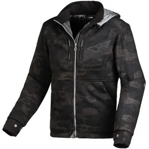 Blouson Moto Macna DISTRICT Imprimé Gris