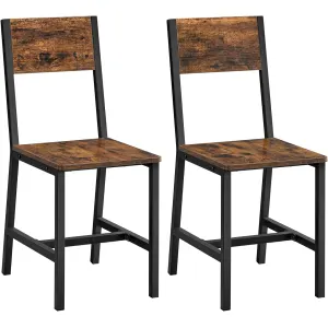Chaise de salle à manger industriel