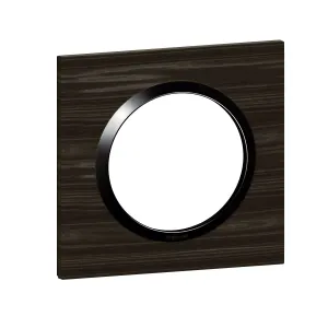 Plaque de finition 3 postes - Dooxie - Legrand - Marron / 1