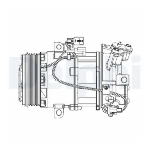 Compresseur, Climatisation Delphi Cs20550 Renault