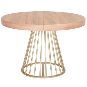 Table de Repas Extensible Resoa 110-260cm Chêne