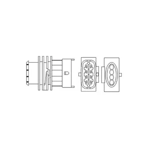Sonde Lambda Magneti Marelli Osm086 Opel