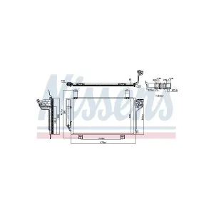 NISSENS 941202 Condenseur, climatisation