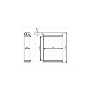Système De Chauffage Nrf 52221 Ford