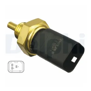 DELPHI Sonde de température, liquide de refroidissement pour RENAULT: Master, Kangoo, Clio, Espace…
