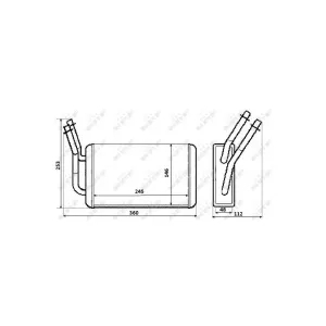 Système De Chauffage Nrf 54230 Ford