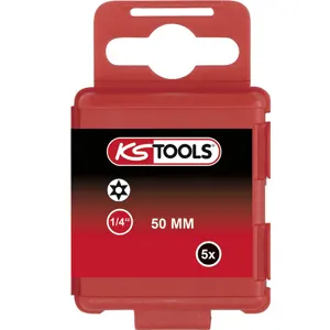 KS TOOLS Embouts Torx percés (Ref: 911.2786)