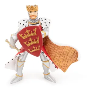 39950 Chevalier Roi Arthur rouge