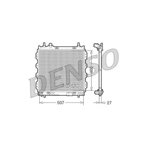 DENSO DRM06005 Radiateur du moteur