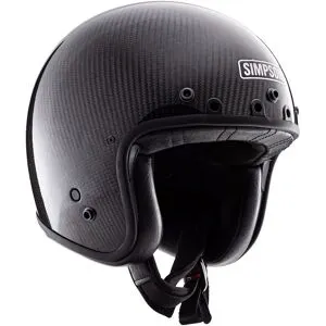 Casque jet Simpson CHOPPER Carbone