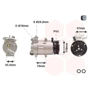 VAN WEZEL Compresseur, climatisation pour FORD: Focus (Ref: 1801K001)