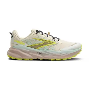 Chaussures de running trail femme, Brooks cascadia 19, gris et bleu
