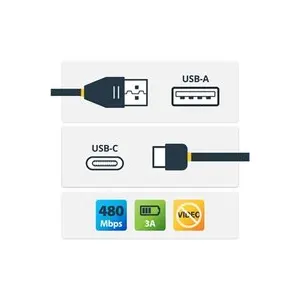 1m Durable Usb 2.0 To Usb C