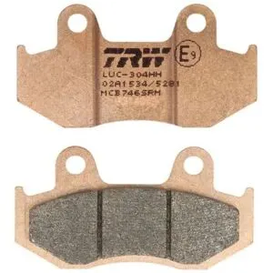 Jeu de plaquettes de frein TRW MCB746SRM