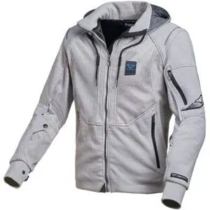 Blouson Moto Macna BREEZE Gris clair