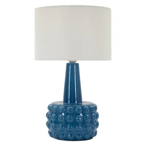 Lampe De Table Gress Bleue Ø 30x51,5