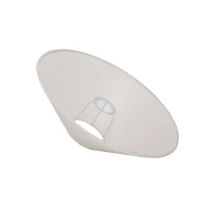 Basic platte kap, Ø 36 cm, linnen - Watt & Veke Basic flat - Designer - Stof
