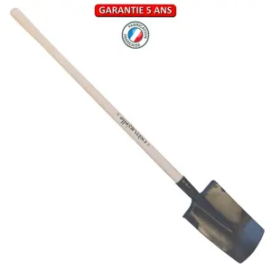 Bêche Standard Manche Pomme 105cm- Bêche 28cm - Gris Algue