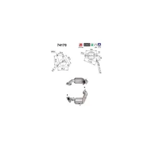 AS 74170 Catalyseur