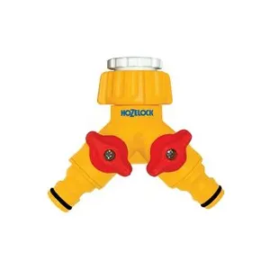 Hozelock double raccord de robinet