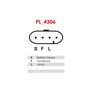 AS-PL ARE0116 Régulateur alternateur