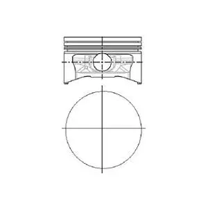 NURAL Piston pour MINI: MINI & CHRYSLER: Sebring (Ref: 87-433500-00)