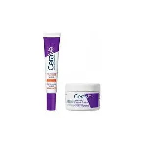 CeraVe Routine Sérum Vitamine C 30 ml + Crème Peptides 48 g - Routine 2 Produits