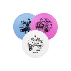 SCHILDKRÖT Kit débutant disc golf Guru, 3 pièces