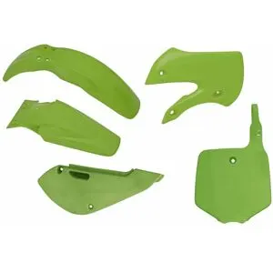 Kit plastiques R-tech 5 p vert Vert