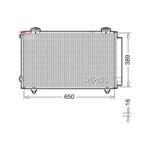 DENSO DCN50023 Condenseur, climatisation