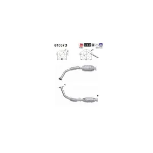 AS 61037D Catalyseur