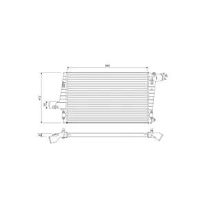 VALEO Intercooler, échangeur pour AUDI: A6 (Ref: 817865)