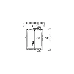 Radiateur Mahle Cr822000s