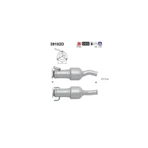 AS 39102D Catalyseur