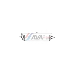 PRASCO RTA4498 Intercooler