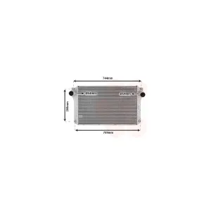VAN WEZEL 53004362 Intercooler