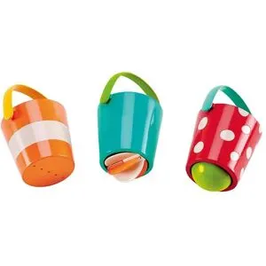 Ensemble de seaux colorés - Hape