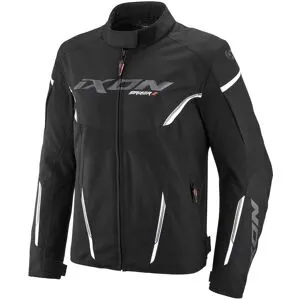Blouson Moto Ixon STRIKER 2 C-SIZING Noir/Blanc
