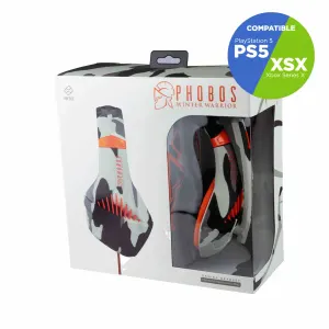 Fr-tec Phobos Hiver Warrior Casque De Jeu Multiplateforme - Camouflage