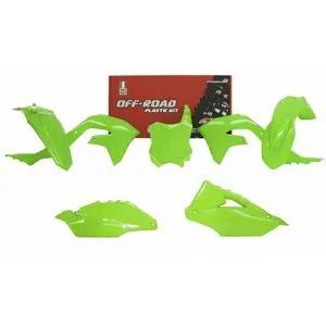 Kit plastiques R-tech 5 p Vert fluo Vert Fluo