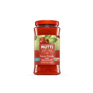 Mutti Sauce tomate pour pâtes - Basilic