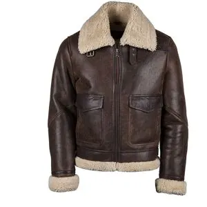 Blouson Helstons BOMBARDIER THUNDER Marron