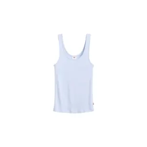 LEVI'S Essential Débardeur Côtelé Bleu