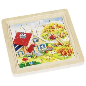 GOKI Puzzle des Saisons